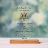 OES賞 アクリルサイン (ニュートラル)