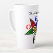 OES カフェラテマグ (左アングル)