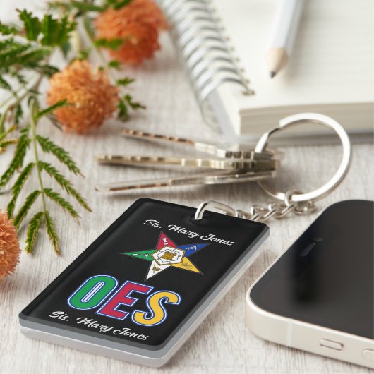 OES キーホルダー (正面右)
