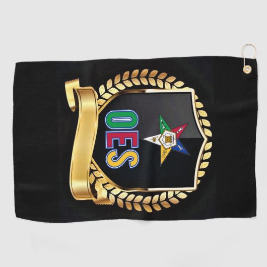 OES ゴルフタオル (横)