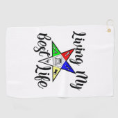 OES ゴルフタオル (横)