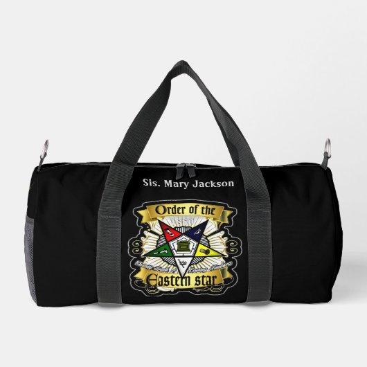 OES ダッフルバッグ (裏面)