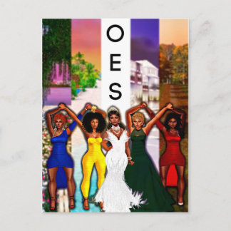 OES ブランク グリーティング カード ポストカード