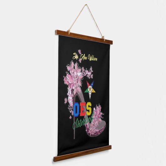 OES 吊り下げ型タペストリー (傾斜あり)