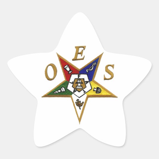 OES 星シール (正面)