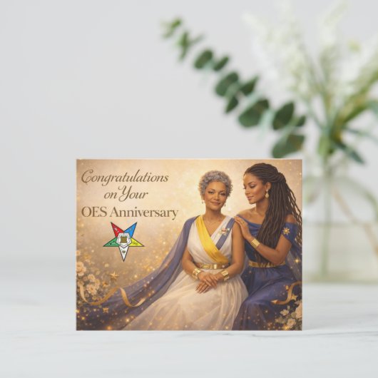 OES Anniversary Postcards ポストカード (スタンド正面)