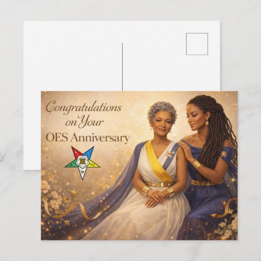 OES Anniversary Postcards ポストカード (正面/裏面)