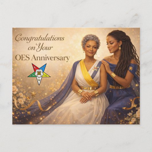 OES Anniversary Postcards ポストカード (正面)