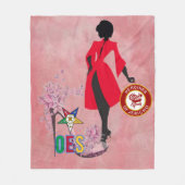 OES/HOJ フリースブランケット (正面)