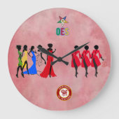 OES/HOJ ラージ壁時計 (正面)