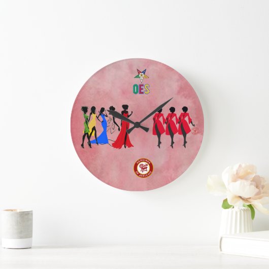 OES/HOJ ラージ壁時計 (ホーム)