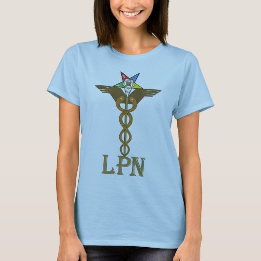 OES LPNのケリュケイオン Tシャツ (正面)