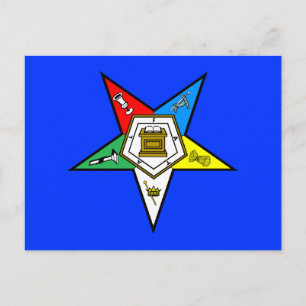 OES Order of the Easter Star Postcard ポストカード