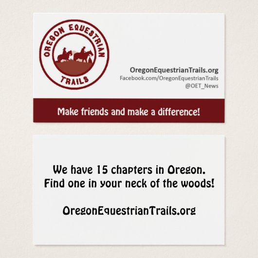 OET名刺 (正面&裏面)