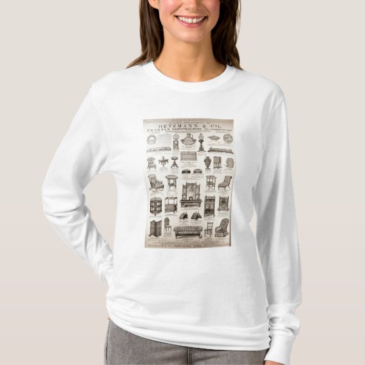 Oetzmann及びCo.のための広告 Tシャツ (正面)