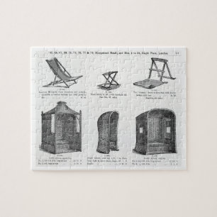 Oetzmann及びCo.のcataloguからの座席そしてアーバー ジグソーパズル