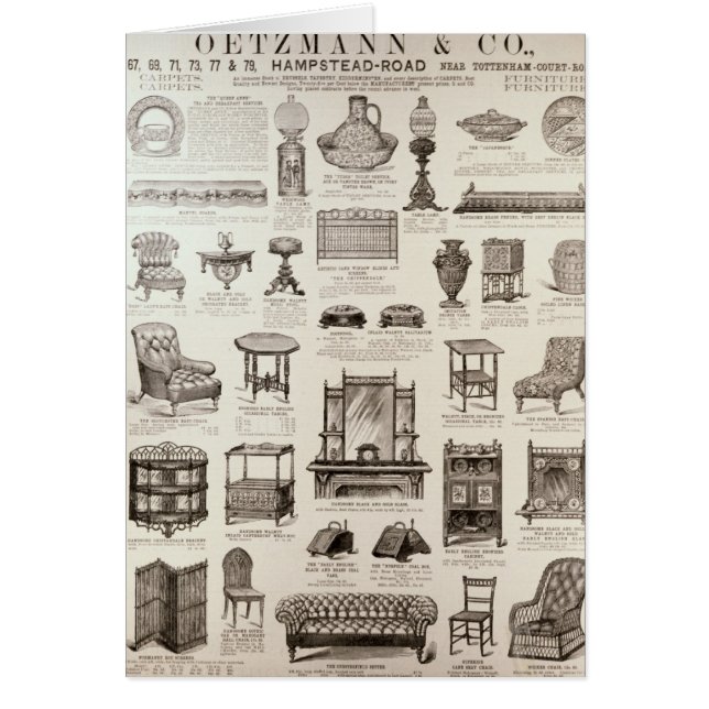 Oetzmann & Coの広告 (正面)