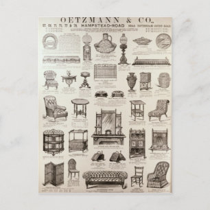 Oetzmann & Coの広告 ポストカード