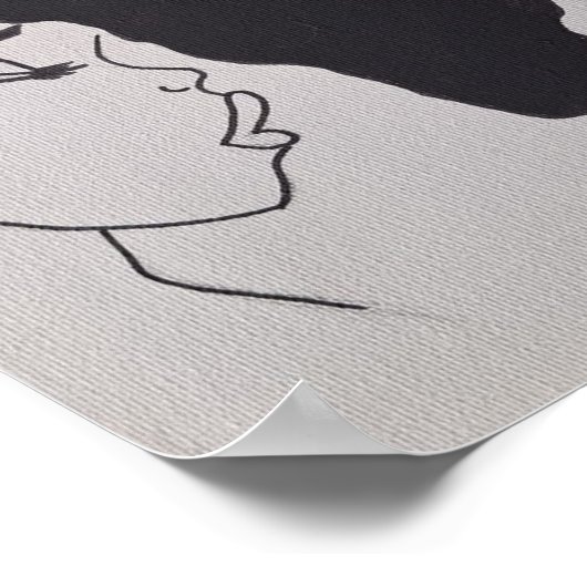 oeuvre originale (poster ) ポスター (角)