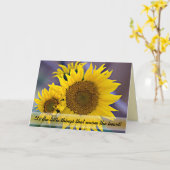 Of 考える You Sunflowers Close up Photos カード (黄色い花)