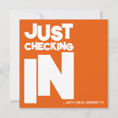 OF 考え YOU - おもしろい Black Cat & Fish Card 招待状 (裏面)