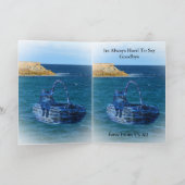 Of 考え You Cat Sea Adventure Greeting Card カード (内部)