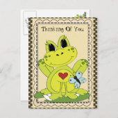 Of 考え You Country Frogはがき ポストカード (正面/裏面)