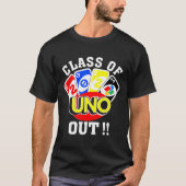 Of 2024 Uno Out Senior 2024卒業先生Stu Tシャツ (正面)