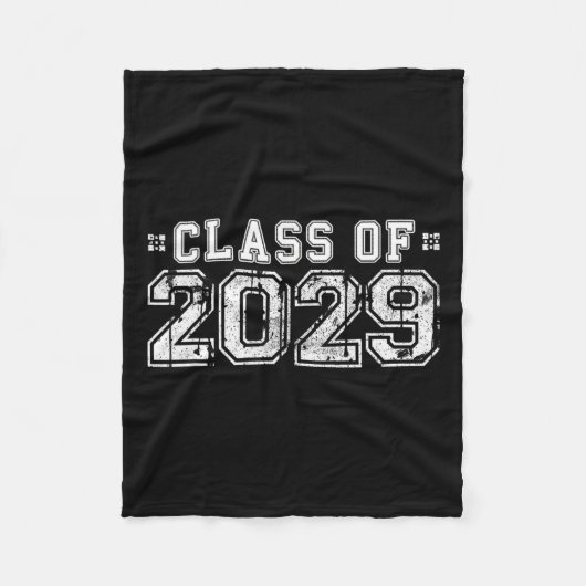 Of 2029 – 卒業年先輩ギフト フリースブランケット (正面)