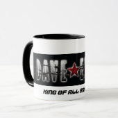 OF ALL BADASSESデーブエバンズ王のコーヒー・マグ マグカップ (正面左)