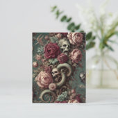 Of Bone & Gothic -つる植物ビクトリアン シーズンポストカード (スタンド正面)