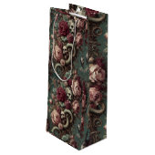 Of Bone & Gothic -つる植物ビクトリアン ワインギフトバッグ (裏面アングル)