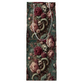 Of Bone & Gothic -つる植物ビクトリアン ワインギフトバッグ (正面)