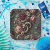 Of Bone & Vine – Gothic Victorian  ペーパープレート (パーティー)