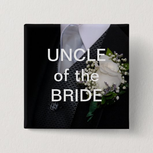 Of Bride叔父さん 缶バッジ (正面)
