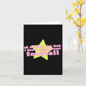 Of Course I'm Hot I Don't Understand Football Funn カード (黄色い花)