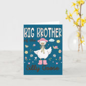 Of First Big Brother Silly Goose Birthday カード (黄色い花)