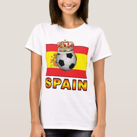 Of Footballスペイン王 Tシャツ (正面)