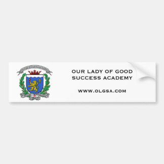 OF GOOD SUCCESS ACADEMY私達の女性 バンパーステッカー