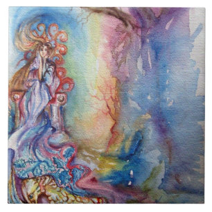 OF LAKE/魔法およびミステリー女性 タイル