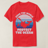 of North Atlantic Right Whale Tシャツ (デザイン正面)