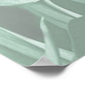 of Paradise Tropical Splash in Blues, Turquoise ポスター (角)