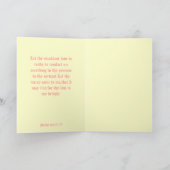 Of Peace私達の女性 カード (内部)