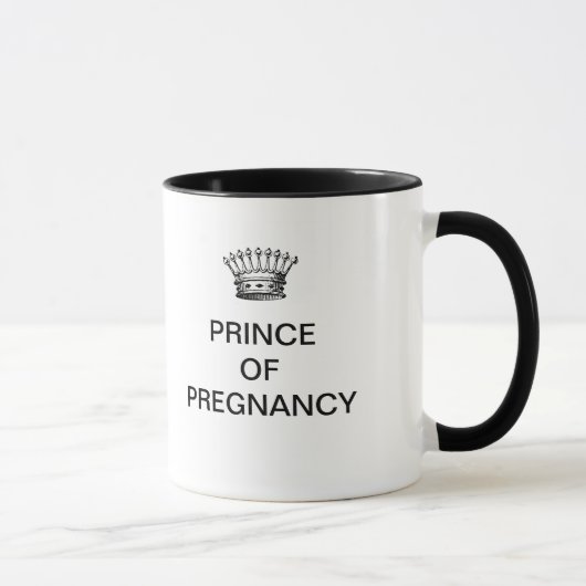 OF PREGNANCY王子のコーヒー・マグ マグカップ (右)