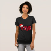 OF PSYCHOLOGY PsyDサンタの博士 Tシャツ (正面フル)