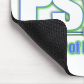 OF PSYCHOLOGY PsyD LOGO2の博士 マウスパッド (コーナー)