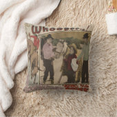 Of Rodeoヴィンテージ西部王の映画のポスター クッション (ブランケット)