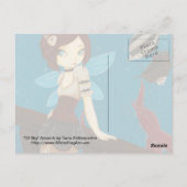 Of Sky - Steampunk妖精の飛行船 ポストカード (裏面)