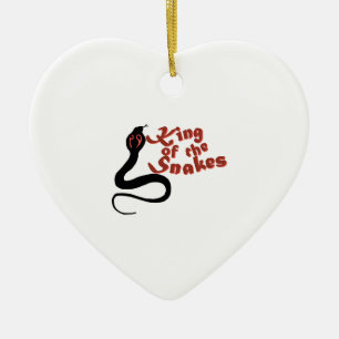 Of Snakes王 セラミックオーナメント