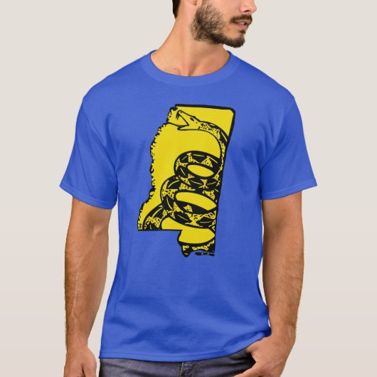 of TENNESSEAN BIG BENDER Libertarian Dont Tread On Tシャツ (正面)